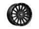 Fuel Wheels Assault Matte Black Milled 8-Lug Wheel; 22x9.5; 20mm Offset (11-14 Silverado 3500 HD SRW)