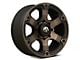 Fuel Wheels Beast Matte Black Double Dark Tint 8-Lug Wheel; 18x9; 1mm Offset (11-14 Silverado 3500 HD SRW)