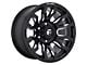 Fuel Wheels Blitz Gloss Black Milled 8-Lug Wheel; 18x9; -12mm Offset (11-14 Silverado 3500 HD SRW)