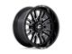 Fuel Wheels Clash Gloss Black Milled 8-Lug Wheel; 20x10; -18mm Offset (11-14 Silverado 3500 HD SRW)