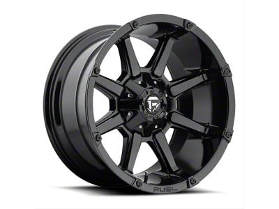 Fuel Wheels Coupler Gloss Black 8-Lug Wheel; 20x9; 20mm Offset (11-14 Silverado 3500 HD SRW)