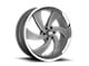 Fuel Wheels Covert Matte Black 8-Lug Wheel; 20x9; 20mm Offset (11-14 Silverado 3500 HD SRW)