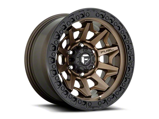 Fuel Wheels Covert Matte Bronze 8-Lug Wheel; 18x9; 1mm Offset (11-14 Silverado 3500 HD SRW)
