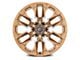 Fuel Wheels Flame Platinum Bronze 8-Lug Wheel; 20x9; 20mm Offset (11-14 Silverado 3500 HD SRW)