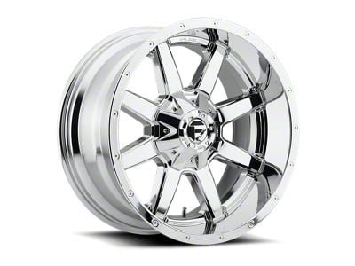 Fuel Wheels Maverick Chrome 8-Lug Wheel; 20x9; 1mm Offset (11-14 Silverado 3500 HD SRW)