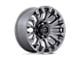 Fuel Wheels Quake Platinum 8-Lug Wheel; 20x9; 1mm Offset (11-14 Silverado 3500 HD SRW)