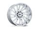 Fuel Wheels Rincon Gloss Black Milled 8-Lug Wheel; 20x9; 20mm Offset (11-14 Silverado 3500 HD SRW)