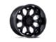 Fuel Wheels Scepter Blackout 8-Lug Wheel; 22x10; -18mm Offset (11-14 Silverado 3500 HD SRW)