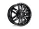 Fuel Wheels Sledge Gloss Black Milled 8-Lug Wheel; 22x10; -18mm Offset (11-14 Silverado 3500 HD SRW)