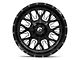 Fuel Wheels Stroke Gloss Black Milled 8-Lug Wheel; 20x10; -18mm Offset (11-14 Silverado 3500 HD SRW)