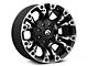 Fuel Wheels Vapor Matte Black with Gray Tint 8-Lug Wheel; 18x9; 20mm Offset (11-14 Silverado 3500 HD SRW)