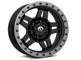 Fuel Wheels Anza Matte Black with Anthracite Ring 6-Lug Wheel; 17x8.5; 6mm Offset (07-14 Tahoe)