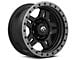 Fuel Wheels Anza Matte Black with Anthracite Ring 6-Lug Wheel; 17x8.5; 6mm Offset (07-14 Tahoe)