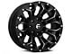 Fuel Wheels Assault Satin Black Milled 6-Lug Wheel; 20x10; -22mm Offset (07-14 Tahoe)