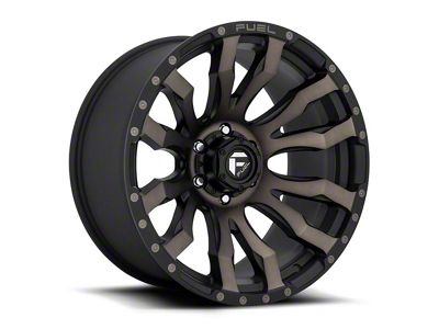 Fuel Wheels Blitz Matte Black Double Dark Tint 6-Lug Wheel; 20x12; -44mm Offset (07-14 Tahoe)