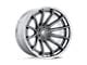 Fuel Wheels Burn Platinum with Chrome Lip 6-Lug Wheel; 20x9; 1mm Offset (07-14 Tahoe)