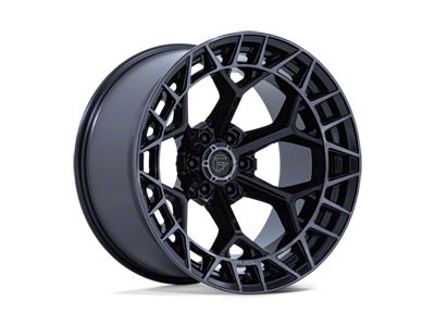 Fuel Wheels Charger Gloss Black Brushed Dark Tint 6-Lug Wheel; 20x10; -18mm Offset (07-14 Tahoe)