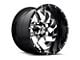 Fuel Wheels Cleaver Chrome with Gloss Black 6-Lug Wheel; 22x10; -13mm Offset (07-14 Tahoe)