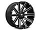 Fuel Wheels Contra Matte Black Milled 6-Lug Wheel; 20x9; 20mm Offset (07-14 Tahoe)