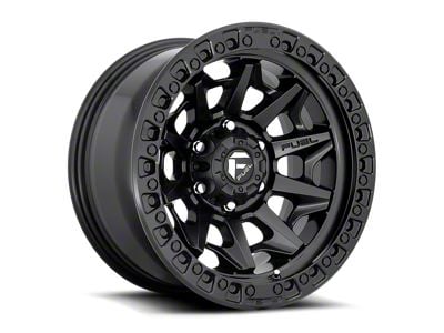 Fuel Wheels Covert Matte Black 6-Lug Wheel; 17x8.5; 0mm Offset (07-14 Tahoe)