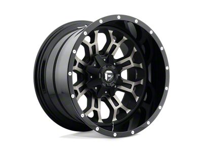 Fuel Wheels Crush Gloss Machined Double Dark Tint 6-Lug Wheel; 20x9; 19mm Offset (07-14 Tahoe)