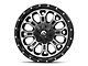 Fuel Wheels Crush Matte Black Machined 6-Lug Wheel; 20x9; 1mm Offset (07-14 Tahoe)