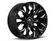 Fuel Wheels Flame Gloss Black Milled 6-Lug Wheel; 20x9; 20mm Offset (07-14 Tahoe)