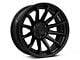 Fuel Wheels Fusion Forged Burn Matte Black with Gloss Black Lip 6-Lug Wheel; 24x12; -44mm Offset (07-14 Tahoe)