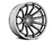 Fuel Wheels Fusion Forged Burn Platinum with Chrome Lip 6-Lug Wheel; 22x10; -18mm Offset (07-14 Tahoe)