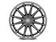 Fuel Wheels Fusion Forged Burn Platinum with Chrome Lip 6-Lug Wheel; 24x12; -44mm Offset (07-14 Tahoe)