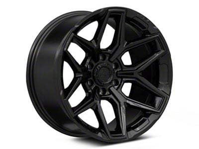 Fuel Wheels Fusion Forged Flux Gloss Black 6-Lug Wheel; 17x9; 1mm Offset (07-14 Tahoe)