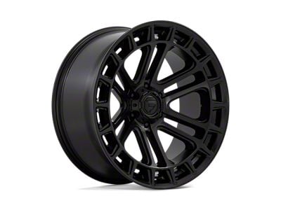 Fuel Wheels Heater Matte Black 6-Lug Wheel; 22x10; -13mm Offset (07-14 Tahoe)