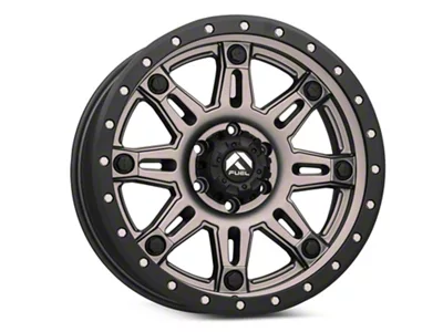 Fuel Wheels Hostage III Anthracite with Black Ring 6-Lug Wheel; 17x9; 1mm Offset (07-14 Tahoe)