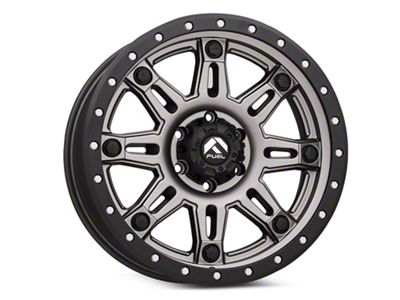 Fuel Wheels Hostage III Anthracite with Black Ring 6-Lug Wheel; 18x9; 20mm Offset (07-14 Tahoe)