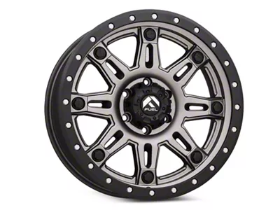 Fuel Wheels Hostage III Anthracite with Black Ring 6-Lug Wheel; 20x9; 1mm Offset (07-14 Tahoe)