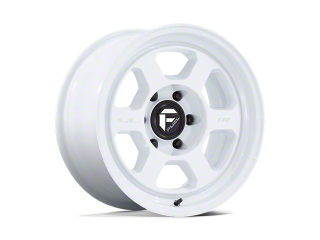 Fuel Wheels Hype Gloss White 6-Lug Wheel; 17x8.5; -10mm Offset (07-14 Tahoe)