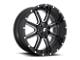 Fuel Wheels Maverick Gloss Black Milled 6-Lug Wheel; 20x10; -6mm Offset (07-14 Tahoe)