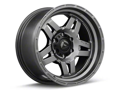 Fuel Wheels Oxide Matte Gunmetal 6-Lug Wheel; 17x8.5; -10mm Offset (07-14 Tahoe)