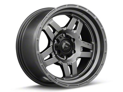 Fuel Wheels Oxide Matte Gunmetal 6-Lug Wheel; 17x8.5; 1mm Offset (07-14 Tahoe)