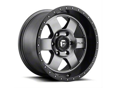 Fuel Wheels Podium Matte Gunmetal 6-Lug Wheel; 20x9; 1mm Offset (07-14 Tahoe)