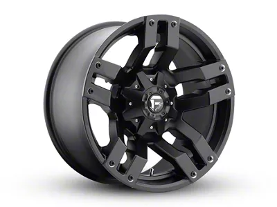 Fuel Wheels Pump Matte Black 6-Lug Wheel; 20x10; -24mm Offset (07-14 Tahoe)