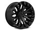 Fuel Wheels Quake Blackout 6-Lug Wheel; 20x10; -18mm Offset (07-14 Tahoe)