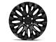 Fuel Wheels Quake Blackout 6-Lug Wheel; 20x10; -18mm Offset (07-14 Tahoe)