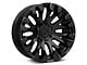 Fuel Wheels Quake Blackout 6-Lug Wheel; 20x10; -18mm Offset (07-14 Tahoe)