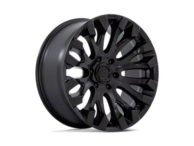 Fuel Wheels Quake Blackout 6-Lug Wheel; 20x9; 1mm Offset (07-14 Tahoe)