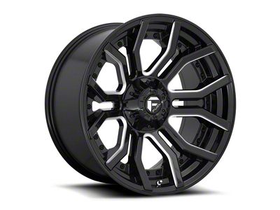 Fuel Wheels Rage Gloss Black Milled 6-Lug Wheel; 20x10; -18mm Offset (07-14 Tahoe)