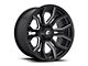 Fuel Wheels Rage Gloss Black Milled 6-Lug Wheel; 20x10; -18mm Offset (07-14 Tahoe)