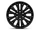 Fuel Wheels Rebar Blackout 6-Lug Wheel; 17x9; -12mm Offset (07-14 Tahoe)