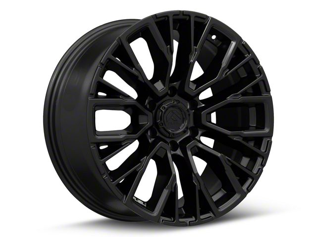 Fuel Wheels Rebar Blackout 6-Lug Wheel; 17x9; 1mm Offset (07-14 Tahoe)