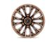 Fuel Wheels Rebar Platinum Bronze Milled 6-Lug Wheel; 17x9; 1mm Offset (07-14 Tahoe)